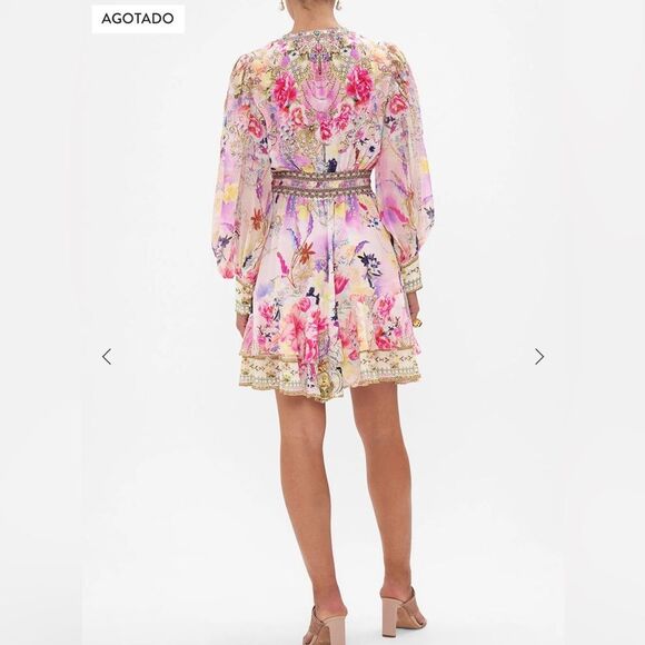 3 EXCELLENT PRE-LOVED 800.00 CAMILLA Button Front Frill Dress
Call Of The Canal - Picture 3 of 6